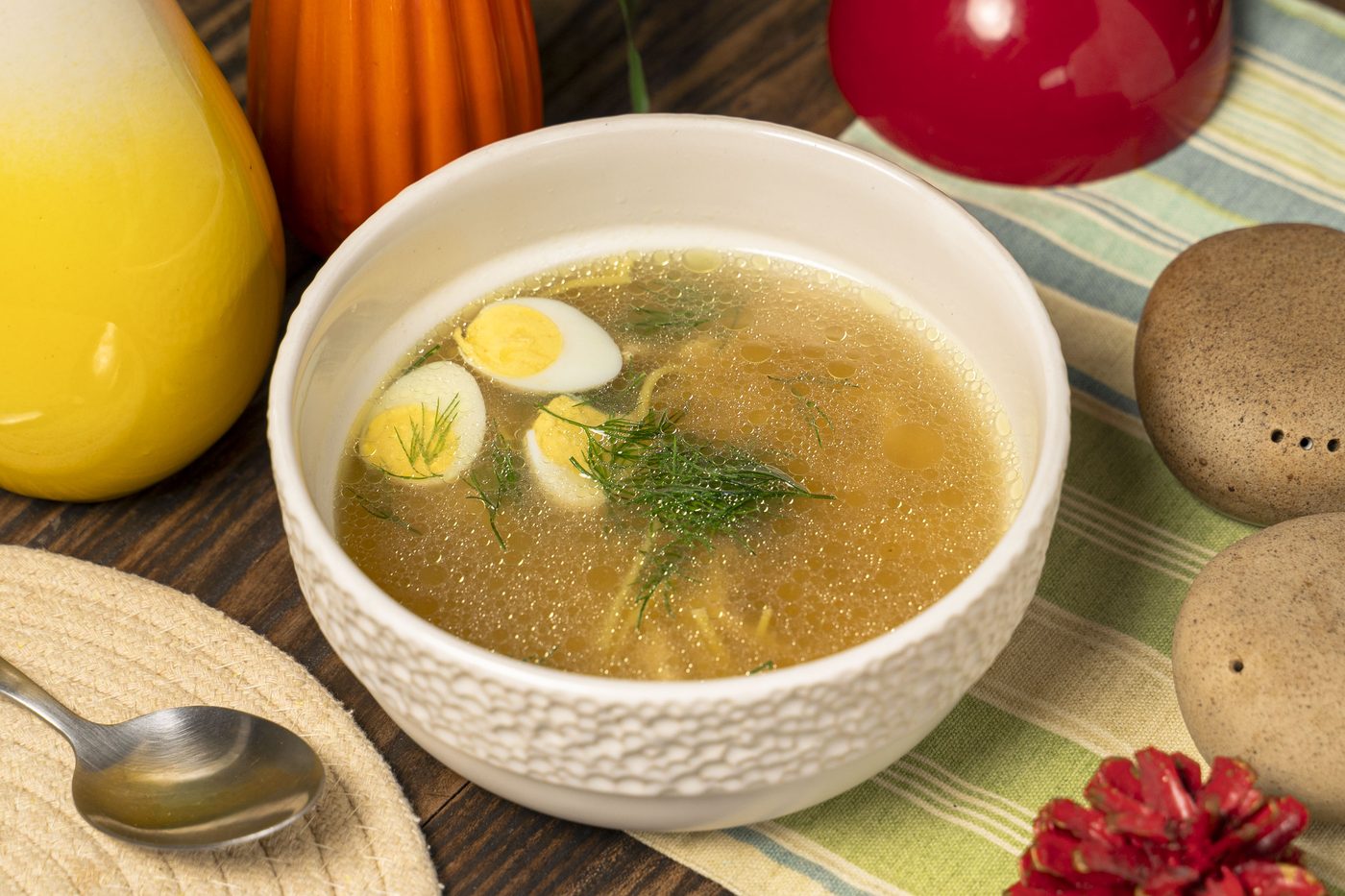Chicken soup at LEO & LILY